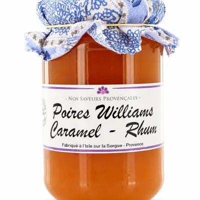 Poires Williams Caramel-Rhum