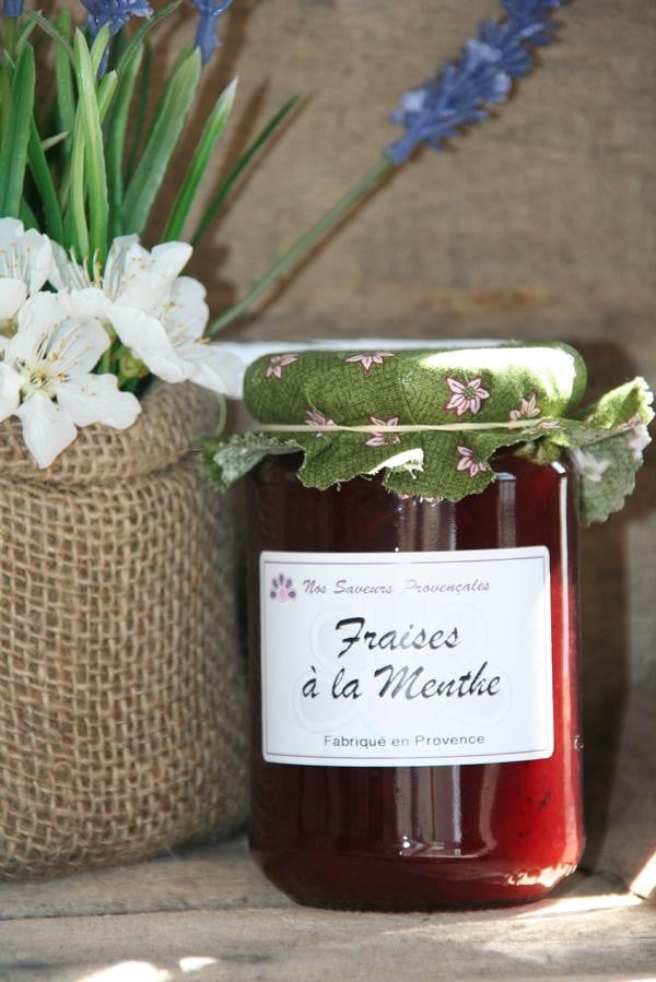 Fraises à la Menthe
