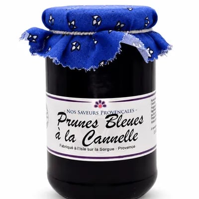 Prunes Bleues à la Cannelle
