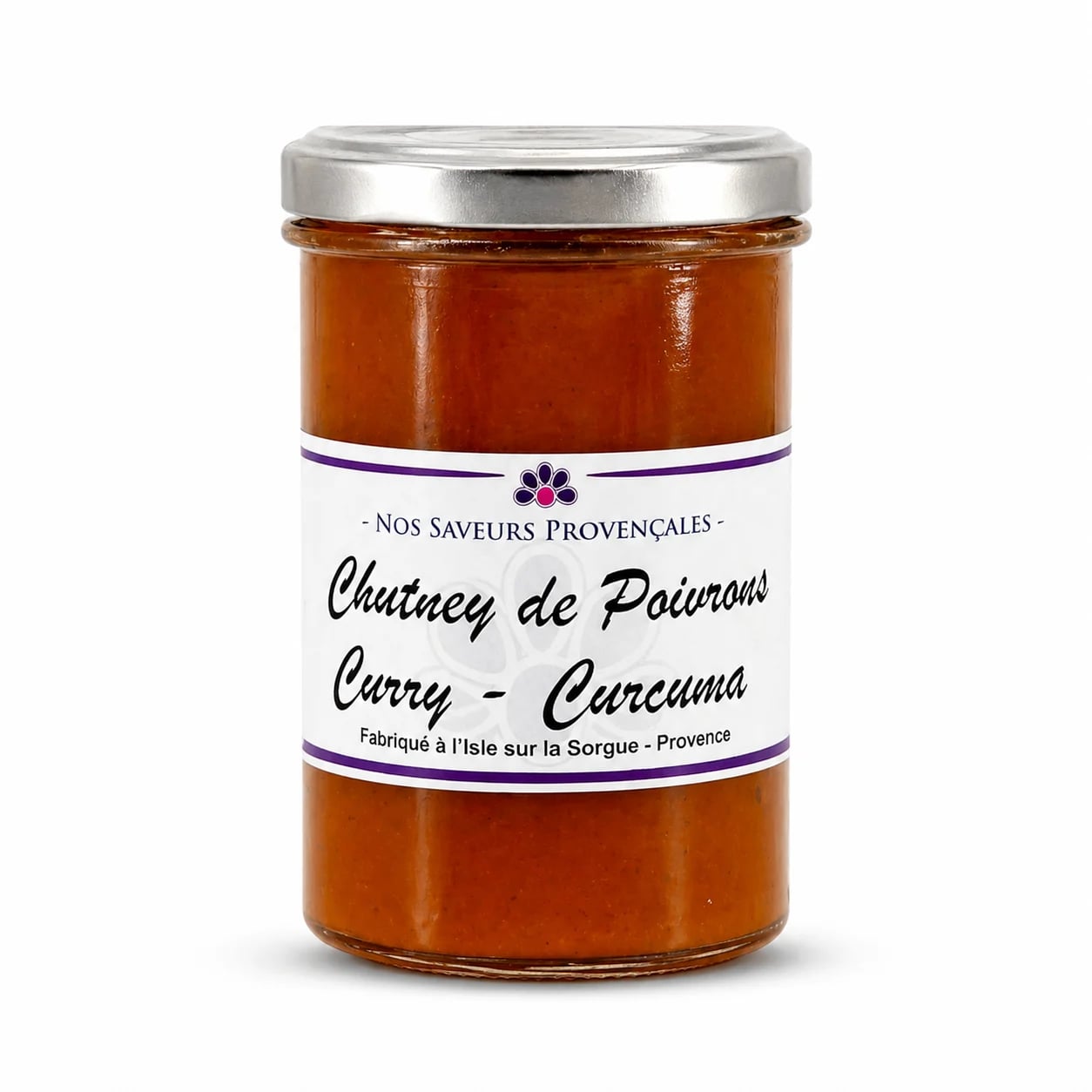 Chutney de Poivrons Jaunes Curry Curcuma