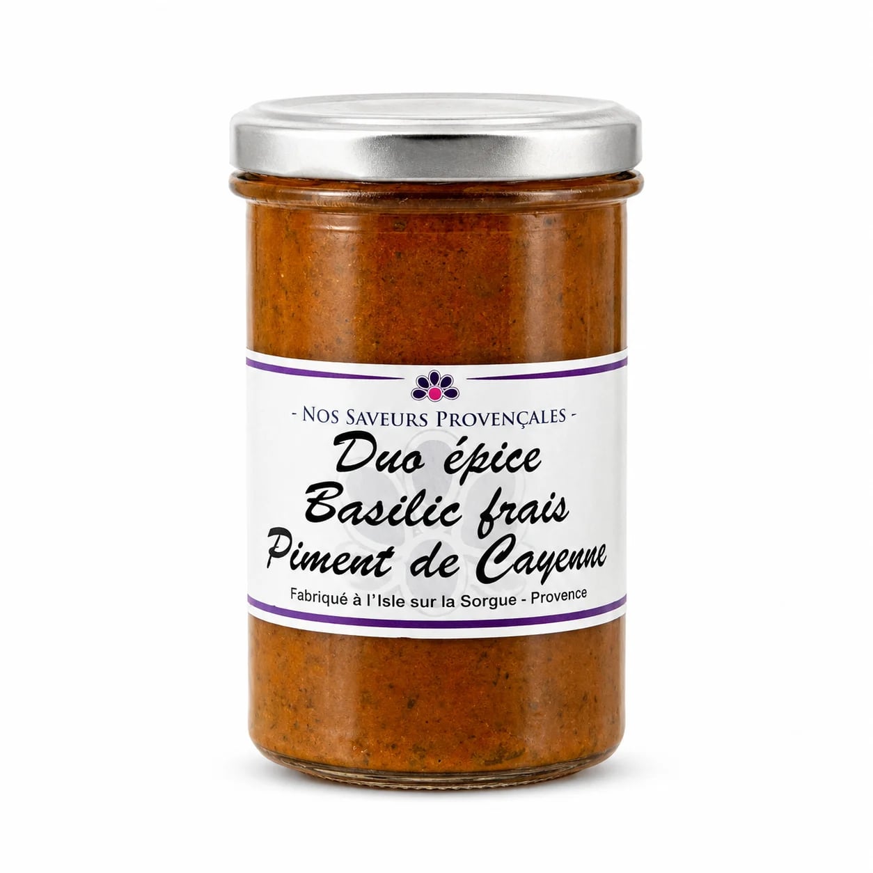 Duo Epicé basilic frais piment de cayenne