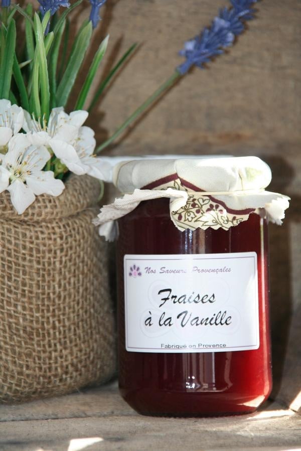 Fraises à la Vanille
