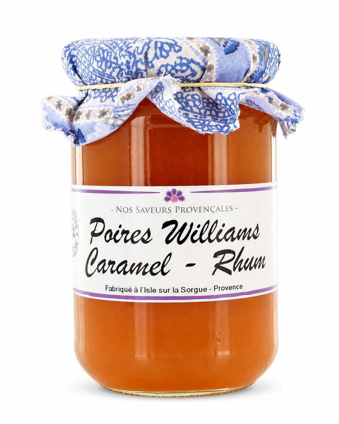 Poires Williams Caramel-Rhum