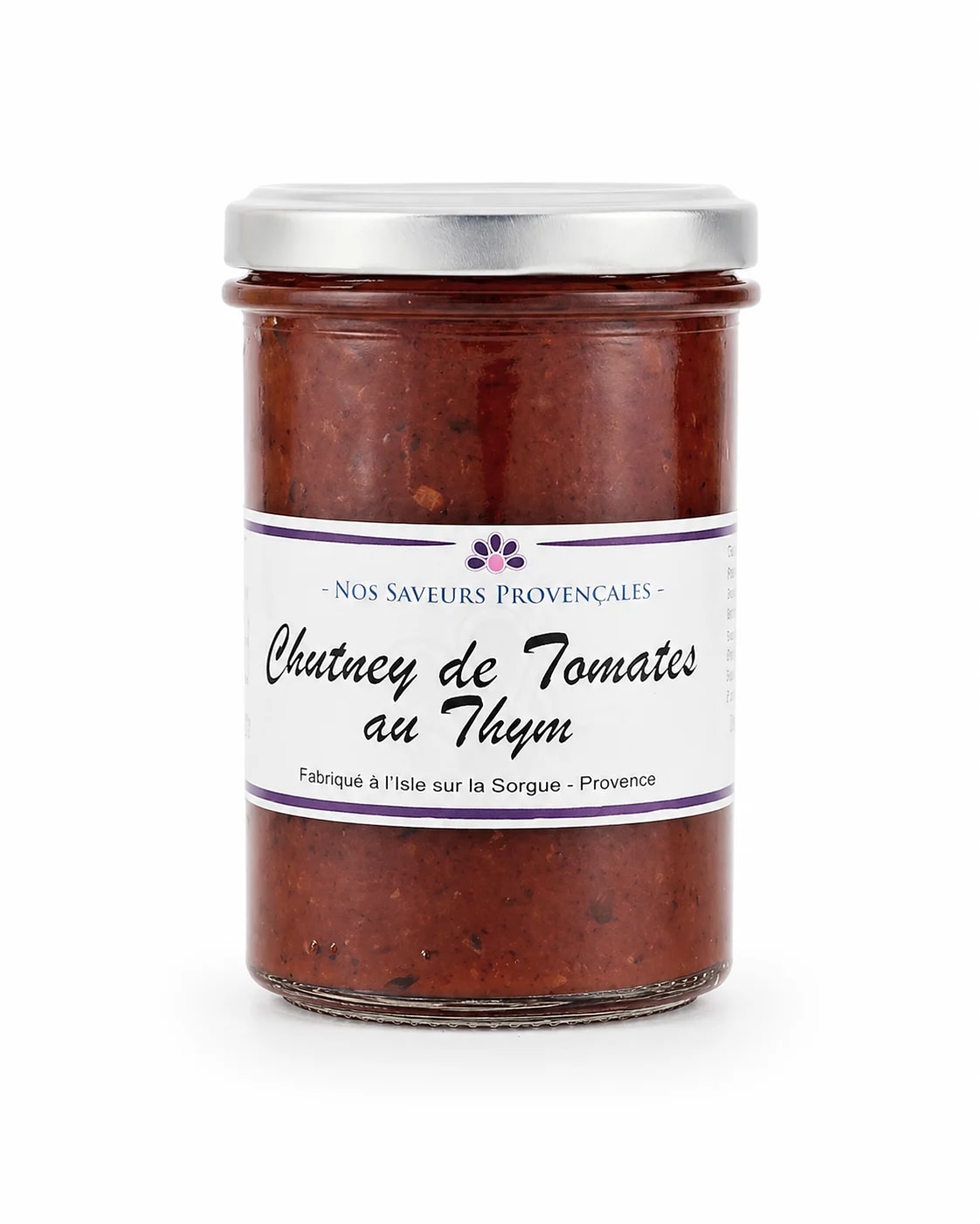Chutney de Tomates Rouges au Thym
