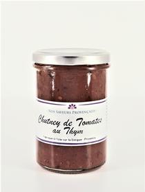 Chutney de Tomates Rouges au Thym 220gr